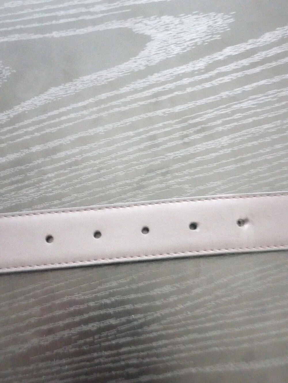 Nike Men's Dark Brown Genuine Leather Belt with Silver Buckle